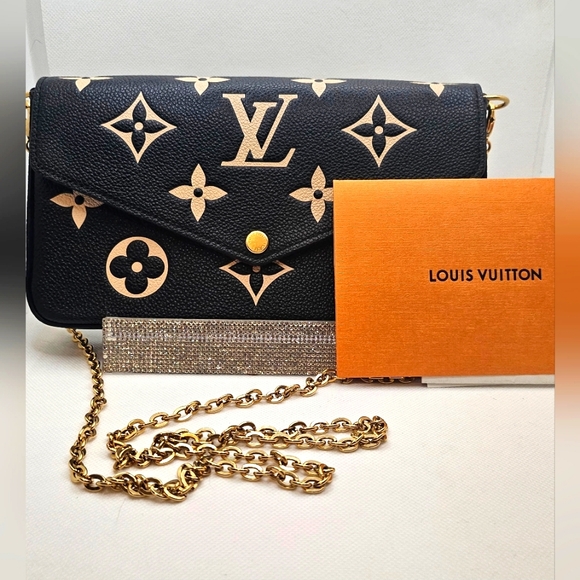 Louis Vuitton Handbags - BNWT!! AUTHENTIC Lv Felicie emprient bicolor crossbody